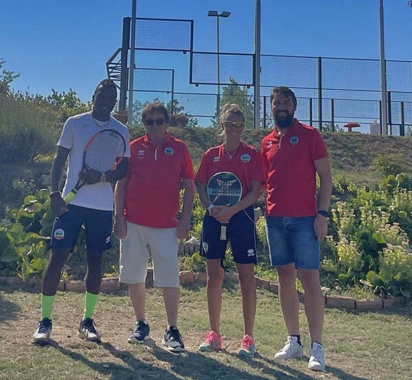 Marianna Leo e Samuel Malake Tabi  nuovi responsabili di padel e tennis del Country Sport Village